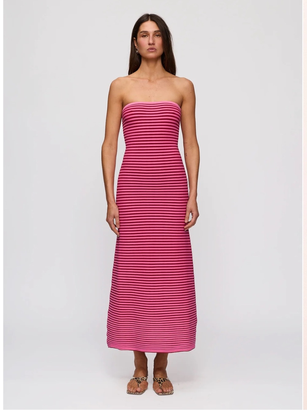 New The Wolf Gang Sunmor Knit Maxi Dress size small